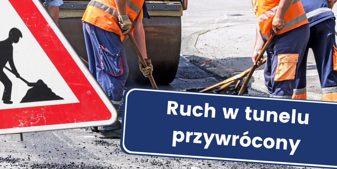 Ruch w tunelu przywrócony