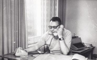 Alfons Domanowski Prezes Spoldzielni Transportowiec w latach 1962-1991
