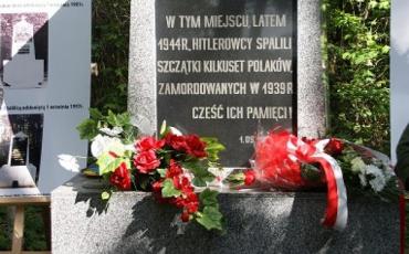MIejsce Pamięci Narodowej w Otorowie ( pomnik upamiętniający miejsce palenia zwłok Polaków pomordowanych w latach 1939 - 1940)