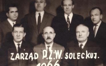 Zarząd Polskiego Związku Wędkarskiegow w Solcu Kujawskim, rok 1966