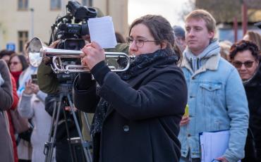 Otwarcie Alei im. Ireny Santor