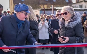 Otwarcie Alei im. Ireny Santor