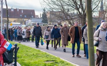 Otwarcie Alei im. Ireny Santor