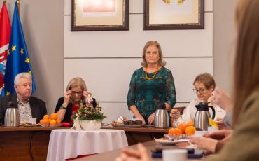 Świąteczne spotkanie Rady Seniorów