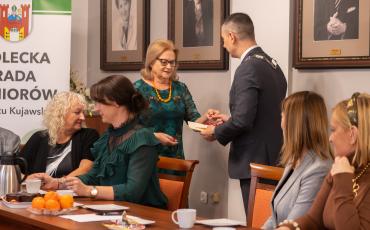 Świąteczne spotkanie Rady Seniorów