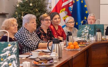 Świąteczne spotkanie Rady Seniorów