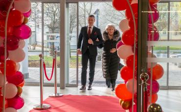 Otwarcie Alei im. Ireny Santor