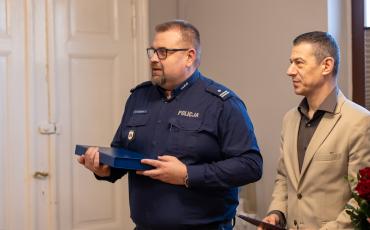 Pożegnanie Komendanta Policji w Solcu Kujawskim