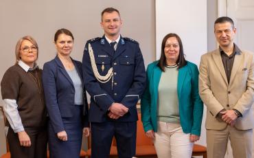 Pożegnanie Komendanta Policji w Solcu Kujawskim