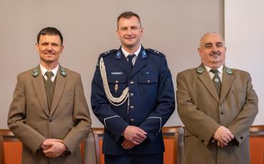 Pożegnanie Komendanta Policji w Solcu Kujawskim