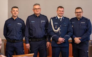 Pożegnanie Komendanta Policji w Solcu Kujawskim