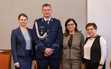 Pożegnanie Komendanta Policji w Solcu Kujawskim