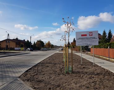 Nowa ulica na Osiedlu Leśnym.