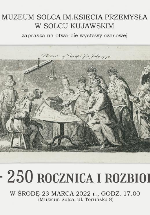 Wystawa - Grabież 250 rocznica i rozbioru Polski