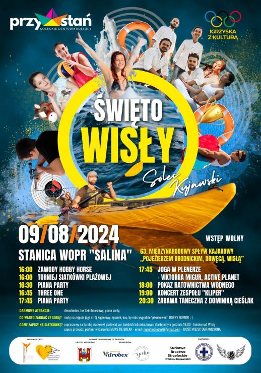 Plakat promujący Święto Wisły