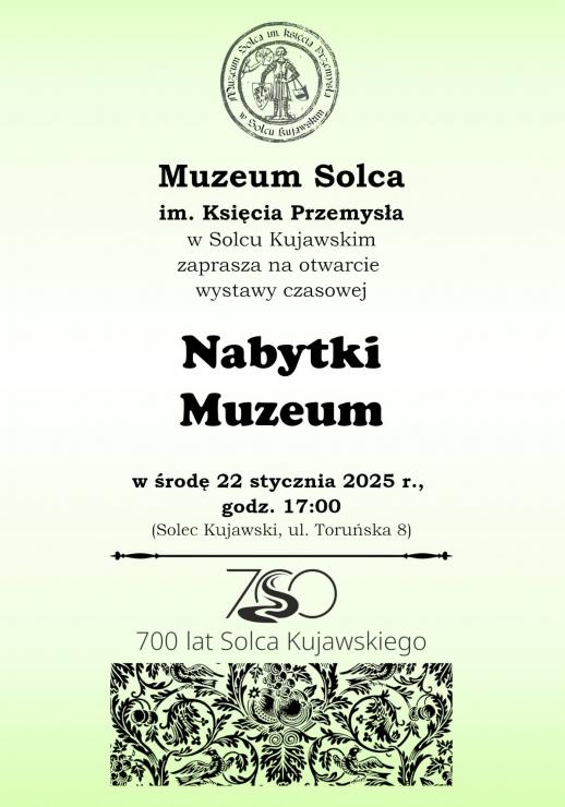 Nabytki Muzeum