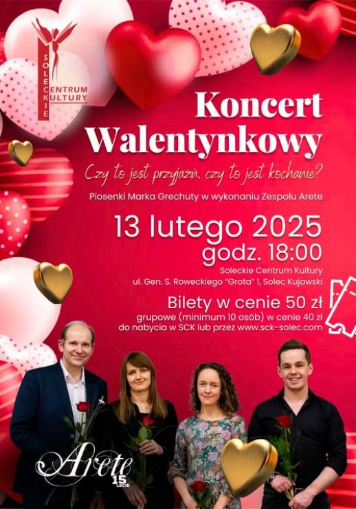 Koncert Walentynkowy – „Czy to jest przyjaźń, czy to jest kochanie?”