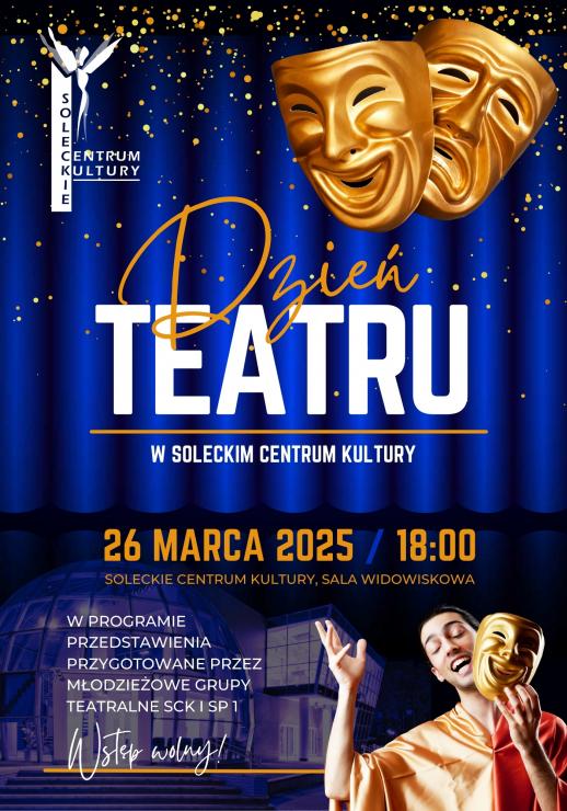 Dzień Teatru w Soleckim Centrum Kultury