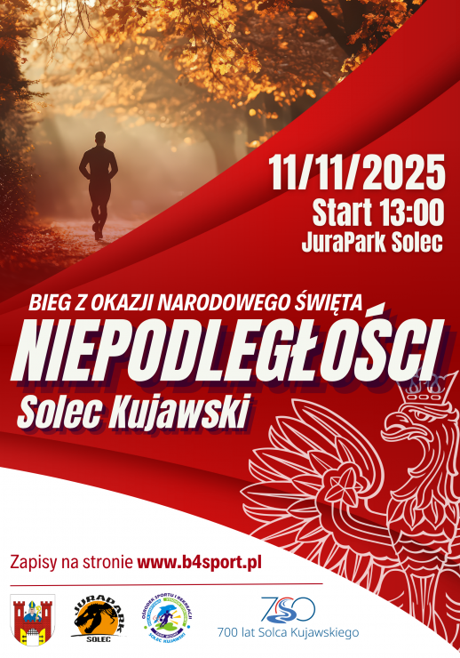 BIEG Z OKAZJI NARODOWEGO ŚWIĘTA NIEPODLEGŁOŚCI