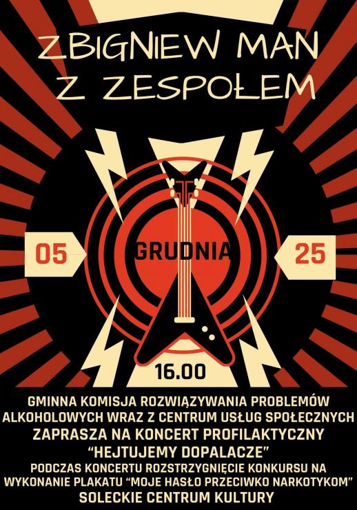 Hejtujemy Dopalacze - Koncert Zbigniew Man z zespołem