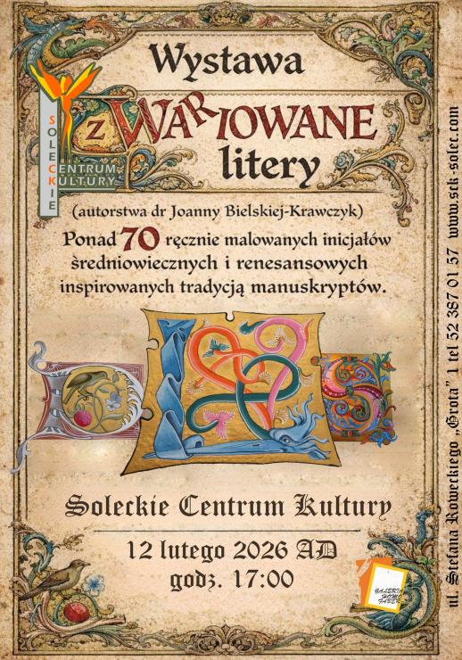 Otwarcie wystawy „Zwariowane litery”