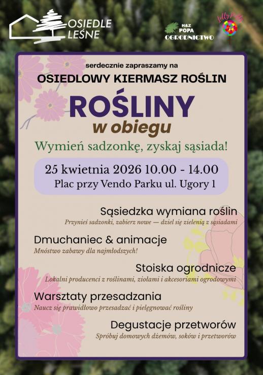 Osiedlowy kiermasz roślin 