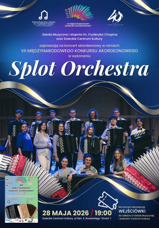 Koncert Akordeonowy w wykonaniu Splot Orchestra