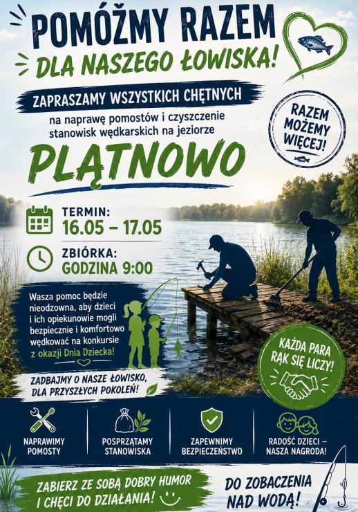 Zadbajmy wspólnie o Jezioro Plątnowskie
