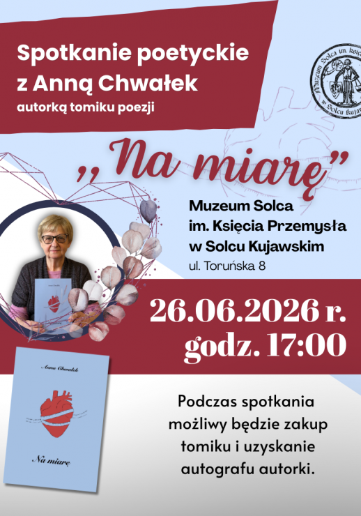Spotkanie poetyckie z Anną Chwałek