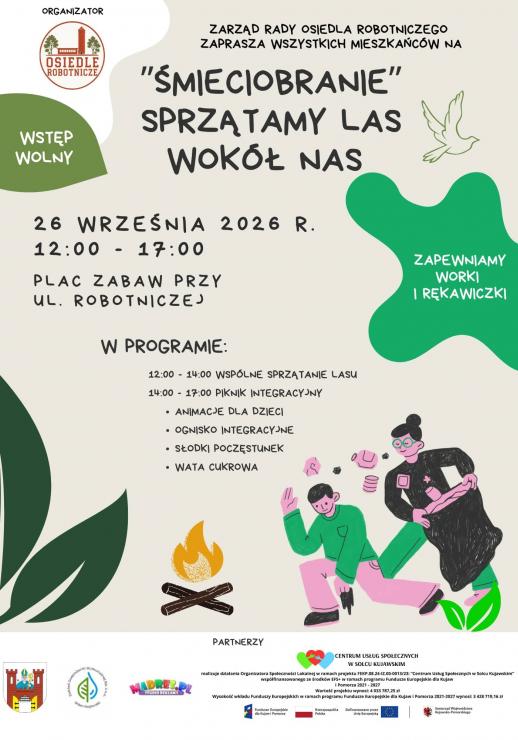 "Śmieciobranie" Sprzątamy las wokół nas