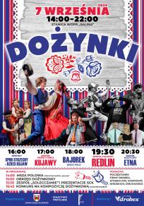 Plakat Dożynki gminne 7 września 2024
