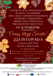 Plakat Coraz Bliżej Święta
