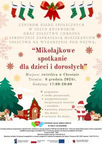 Mikołajkowe spotkanie dla dzieci i dorosłych - Chrośna