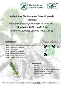 Społeczna akcja sadzenia lasu