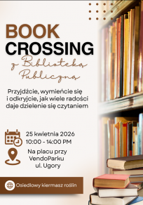 Bookcrossing na osiedlowym kiermaszu roślin