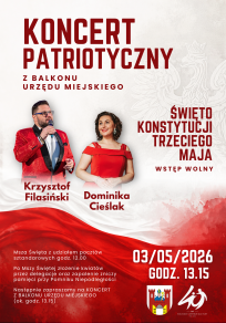Koncert z balkonu urzędu
