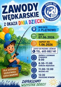 Zawody Wędkarskie na Dzień Dziecka
