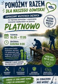 Zadbajmy wspólnie o Jezioro Plątnowskie