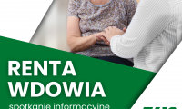 Renta wdowia - spotkanie informacyjne