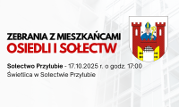  Spotkania z mieszkańcami – Sołectwo Przyłubie